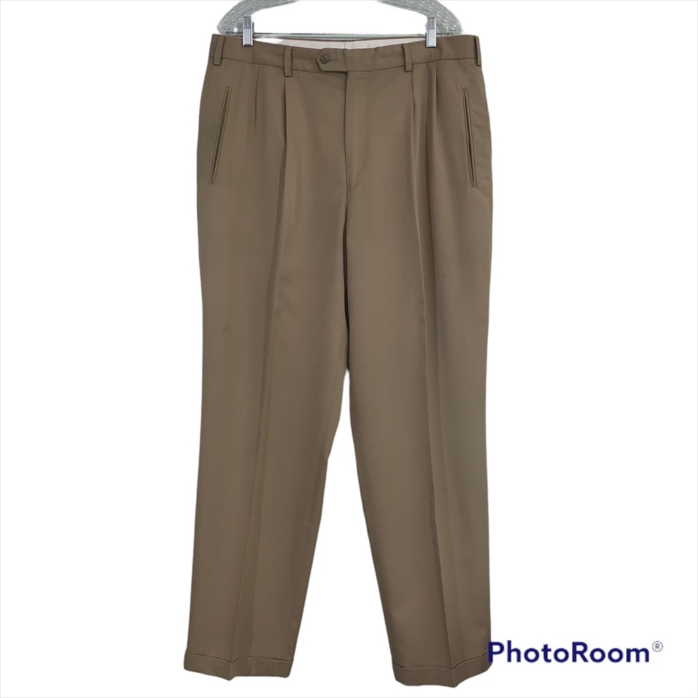 Feldini size 38/32 khaki trousers